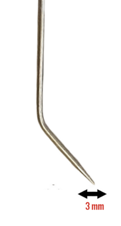 Bent Illusion Crochet Needle ®