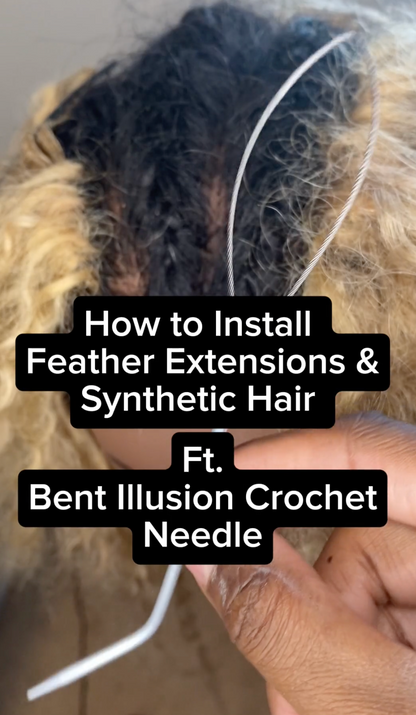 Bent Illusion Crochet Needle ®